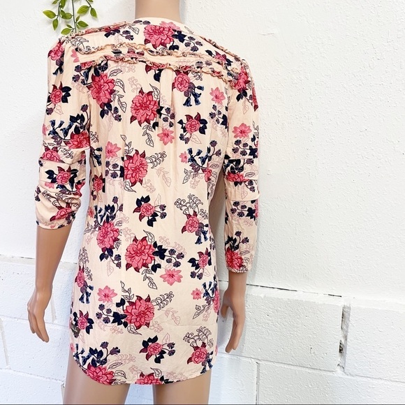 Pink Floral Hi Low Top Matilda Jane - Picture 5 of 11